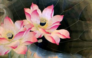 Hunan Embroidery Lotus